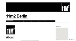 Desktop Screenshot of 11m2berlin.com